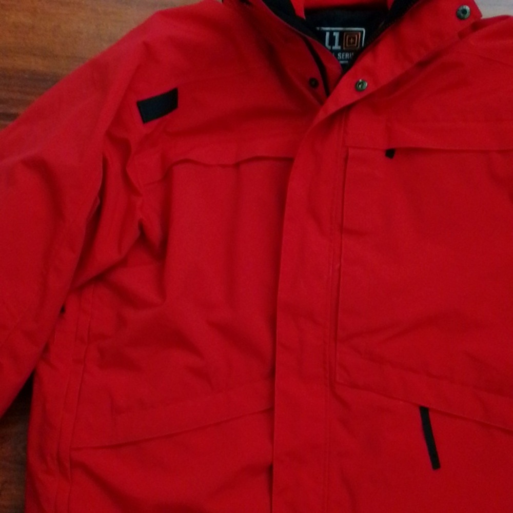 5.11 Tactical Bold Red Jacket - Picture 8 of 8